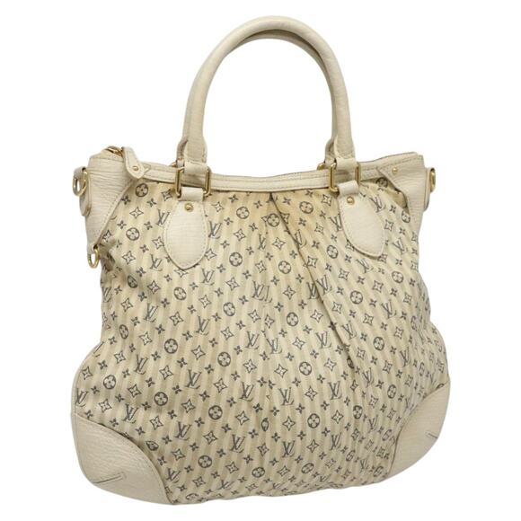 LOUIS VUITTON Monogram Mini Lin Croisette Marina PM Bag Beige M95494 - Picture 1 of 16